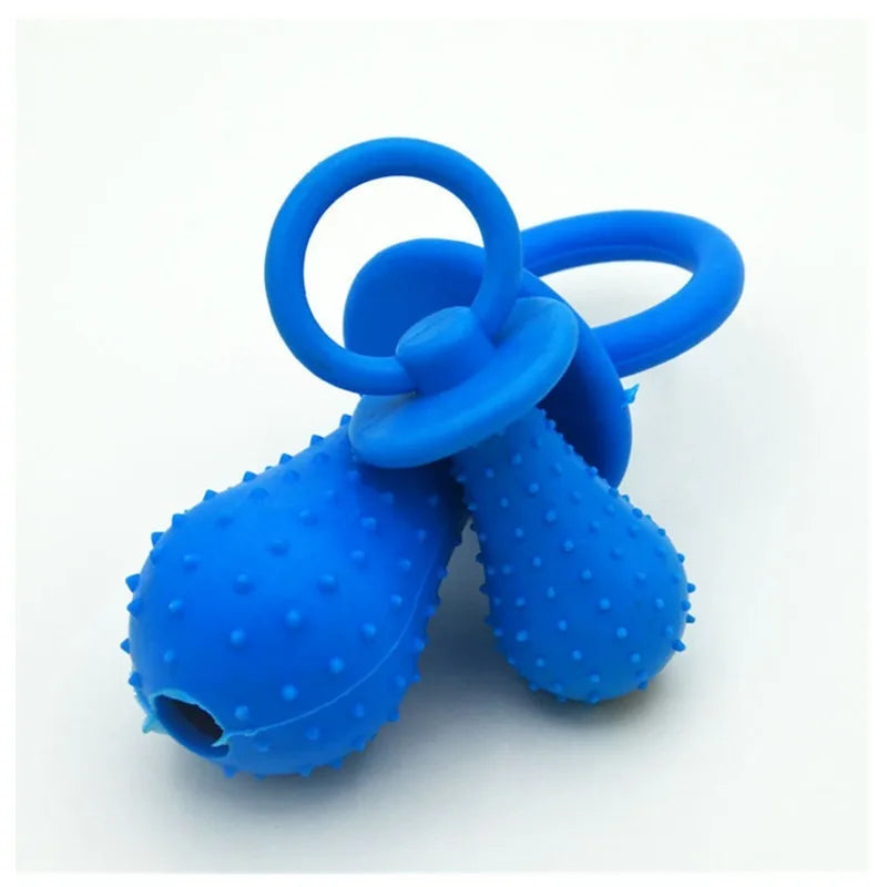 Rubber Pacifier For Dog Toys