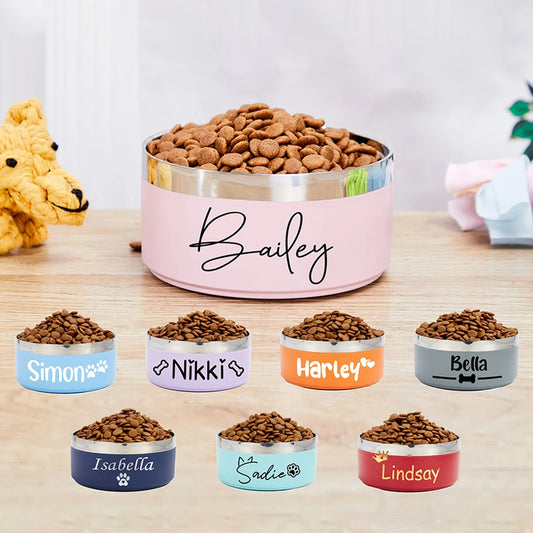 Personalized Dog or Bowl