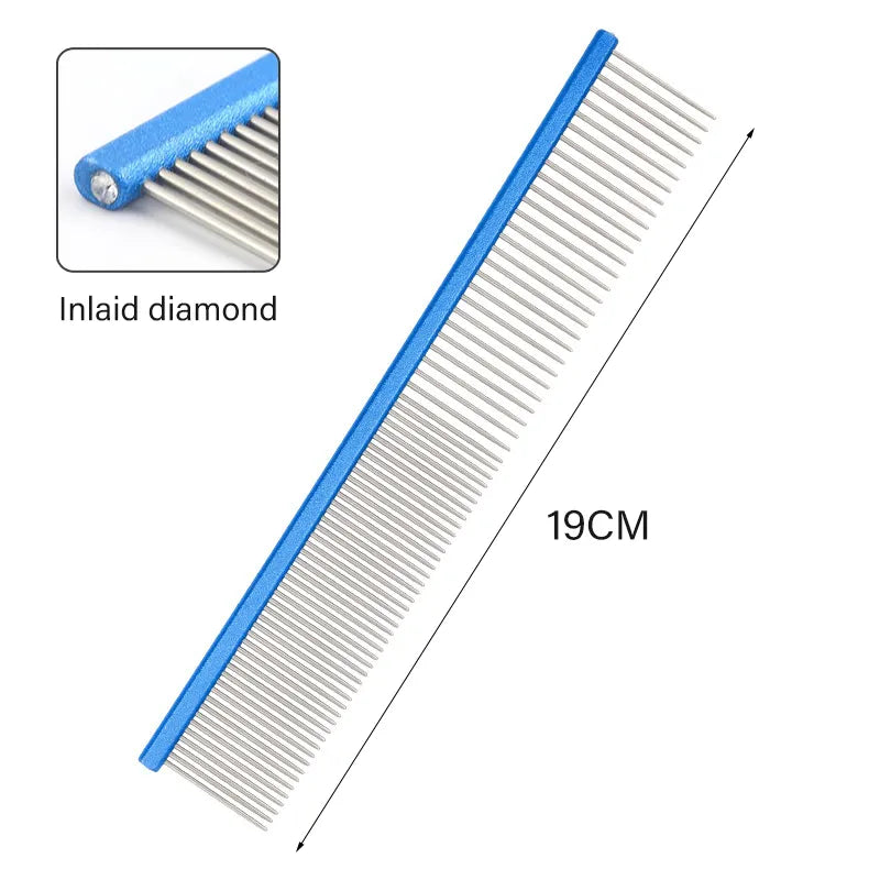 Light Aluminum Pet Comb