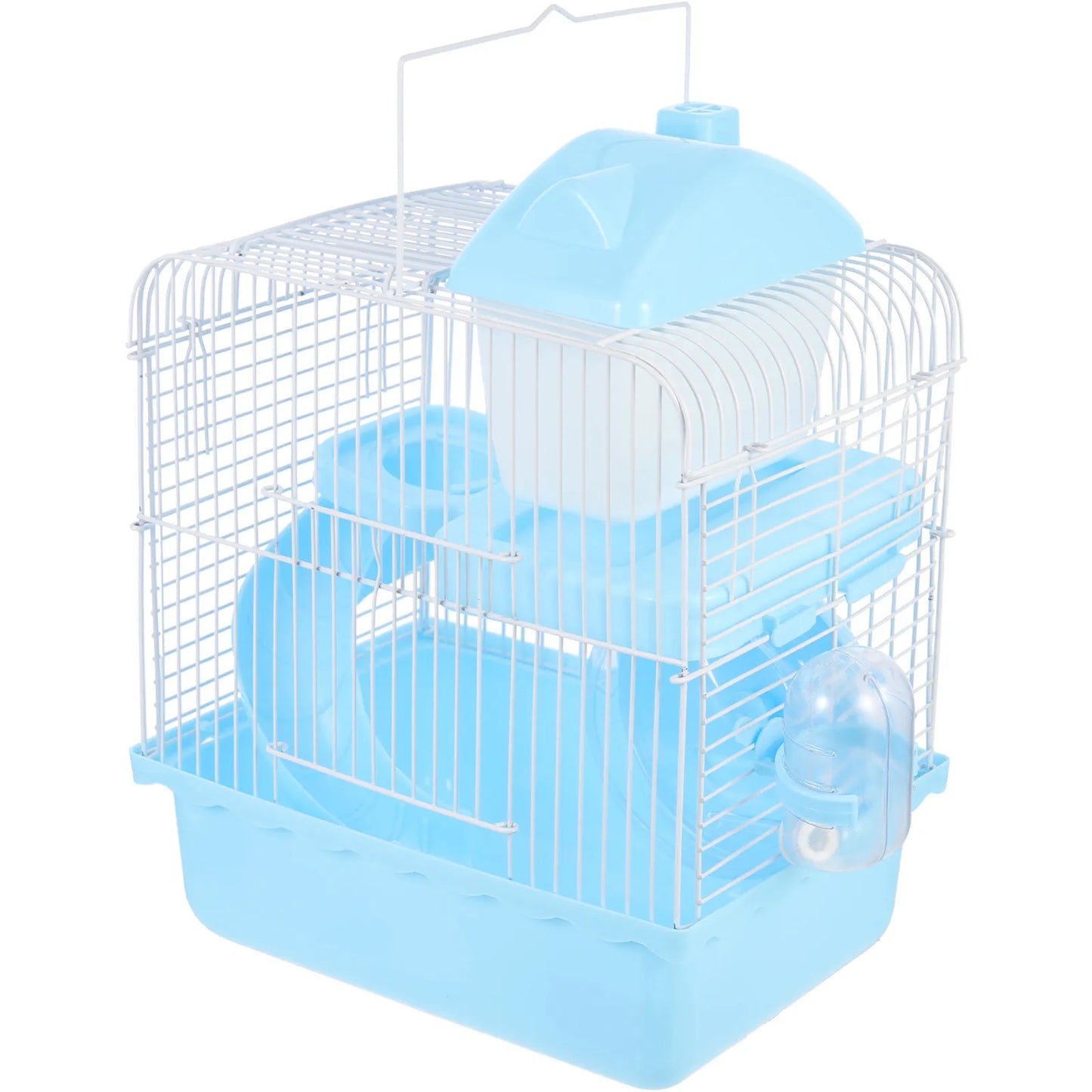 Hamsters Double-layer Double-deck Hideout Cages