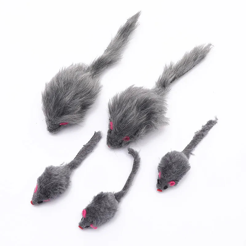 5Pcs Plush Catmint Simulation Mouse