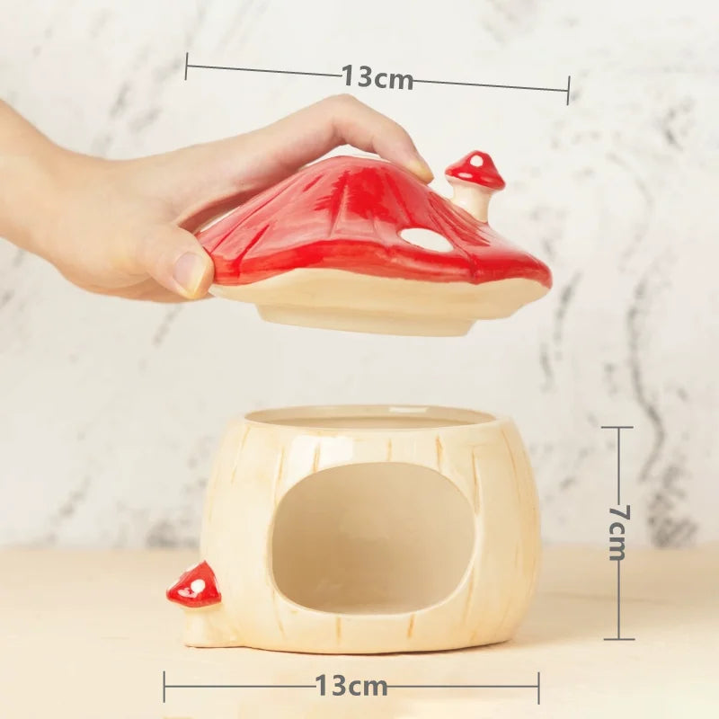 Cute Mushroom Pet Water Fountain