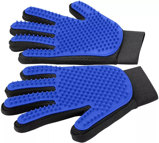 Pet Grooming Glove Gentle Efficient