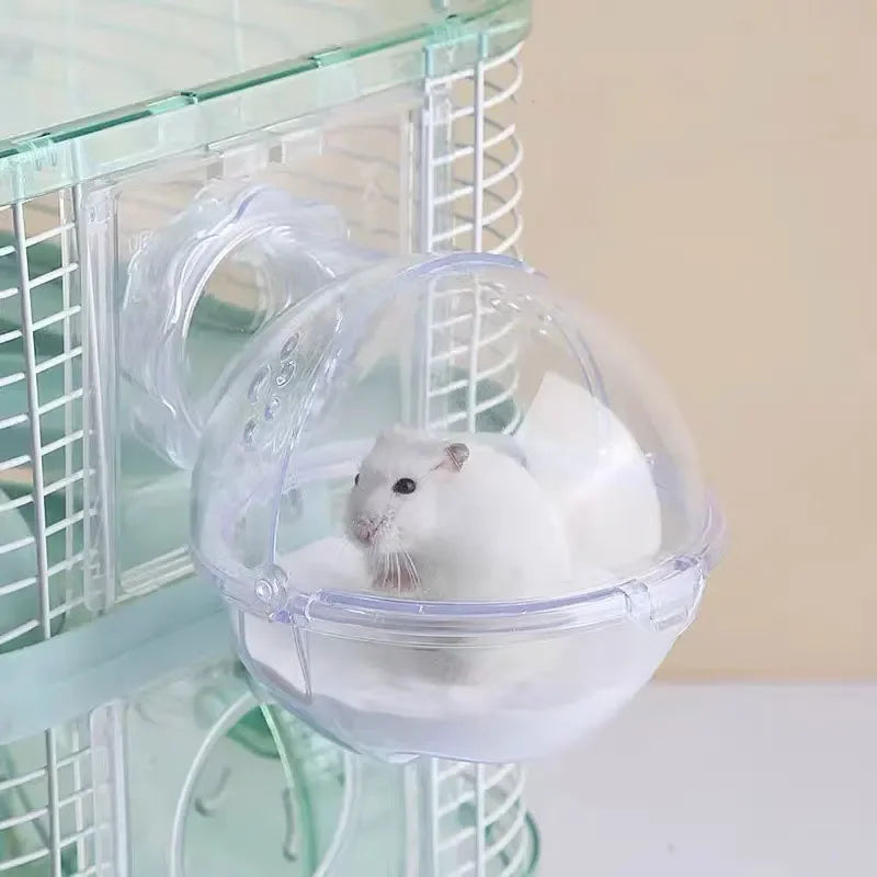 Pet Cage Bath Sand Room