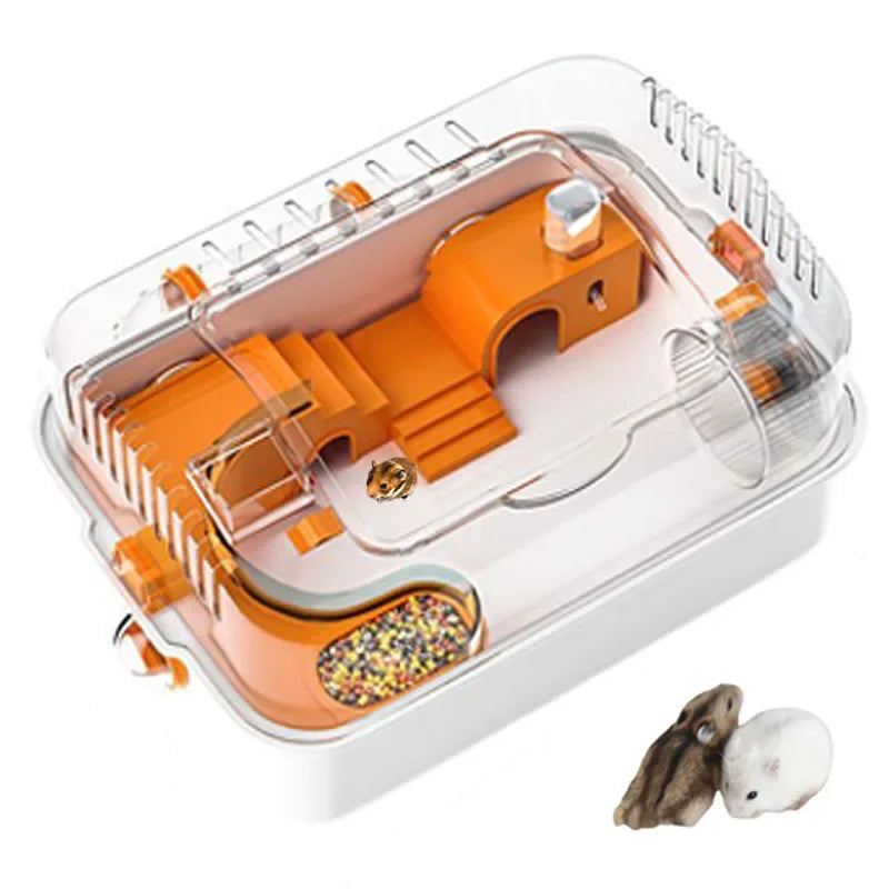 Transparent Hamster Cages